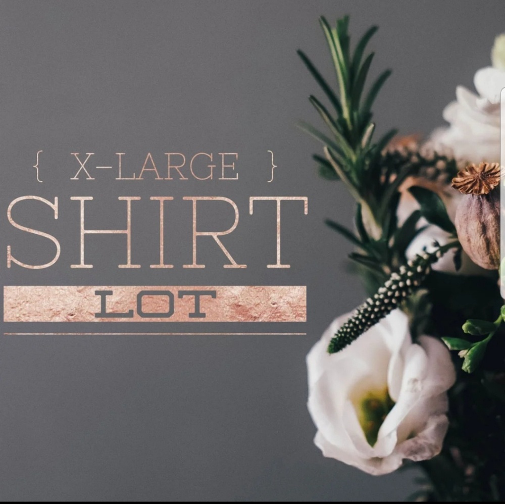 XL Shirt Lot